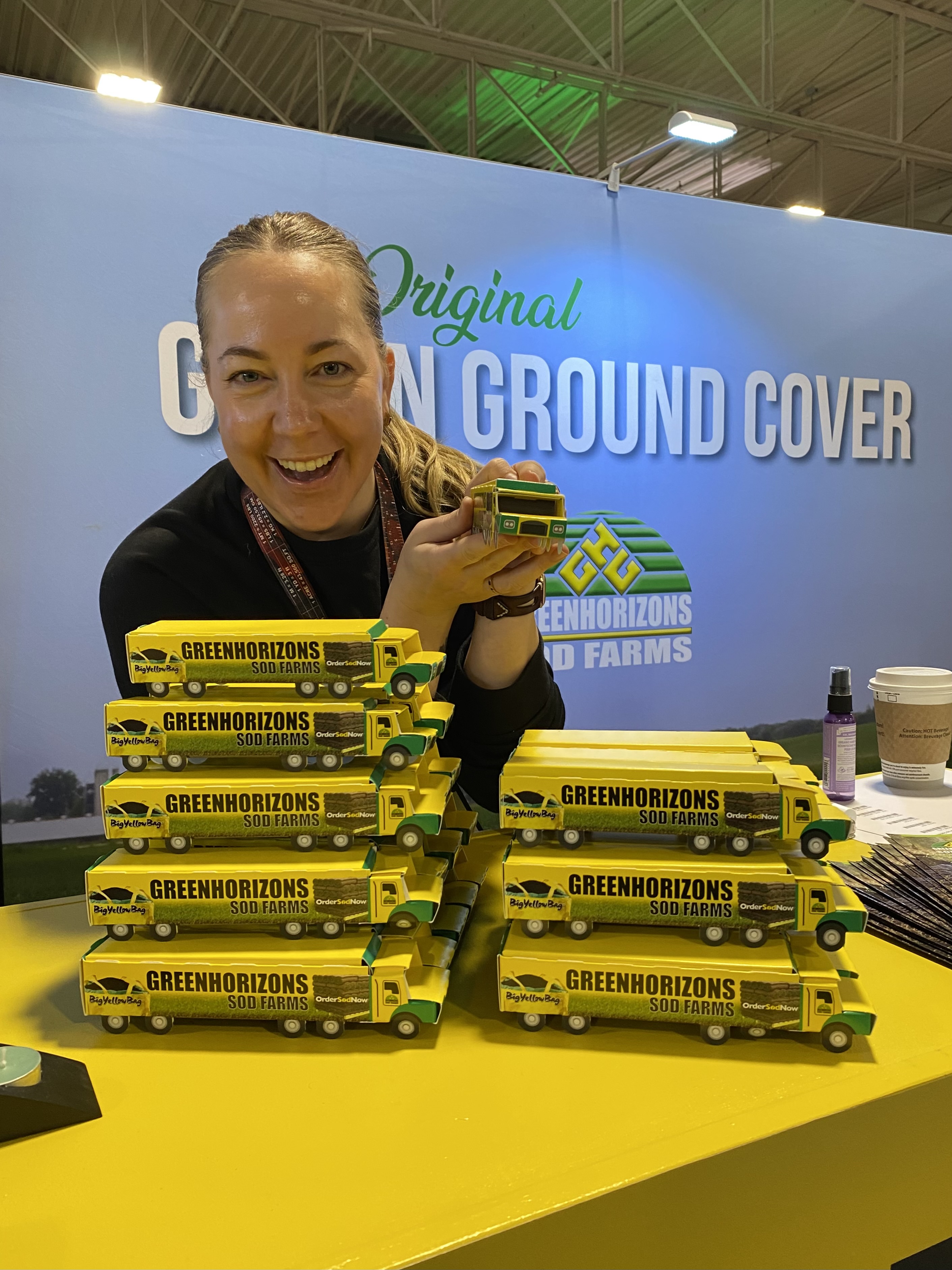 Printed retail packaging for real businesses at expo.