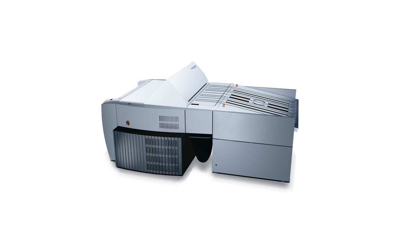 Photograph of a CtP platesetter used for offset printing